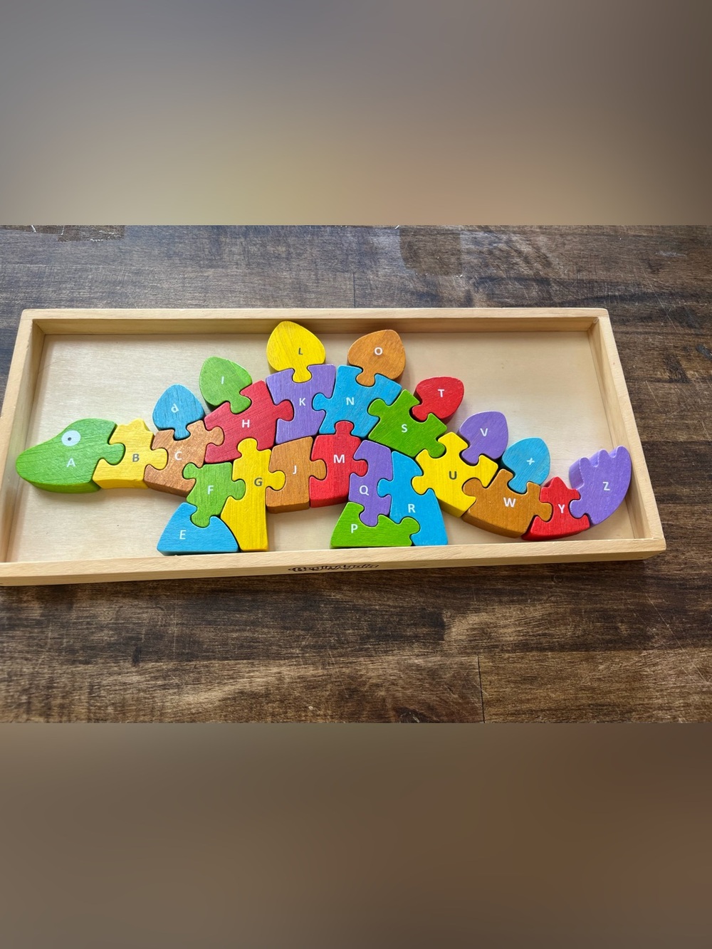 BEGINAGAIN DINOSAUR A-Z PUZZLE